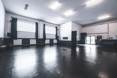 Studio 1 - 150 sqm, acrobatic matting, dance marley