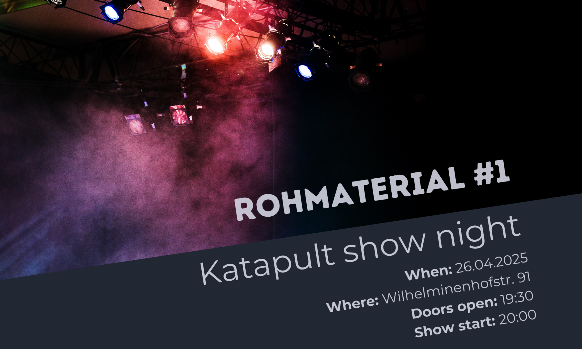 Rohmaterial Show